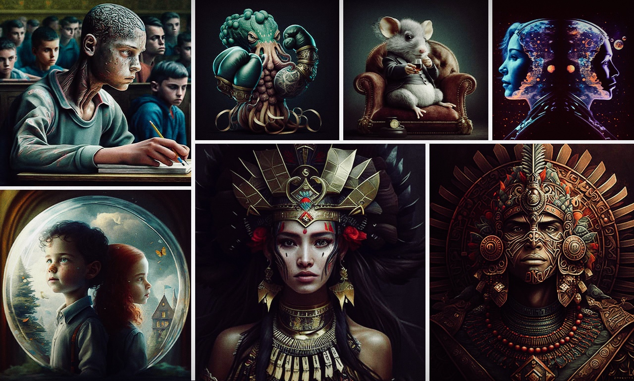 I'll use Midjourney AI to produce unique AI art, nft, and illustrations.